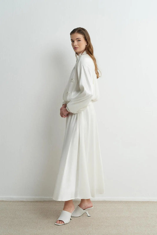 Ensemble élégant brodé