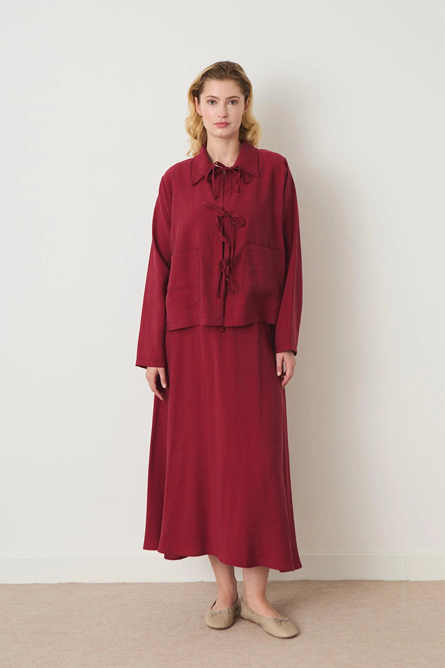 Jamie Binding Skirt Set