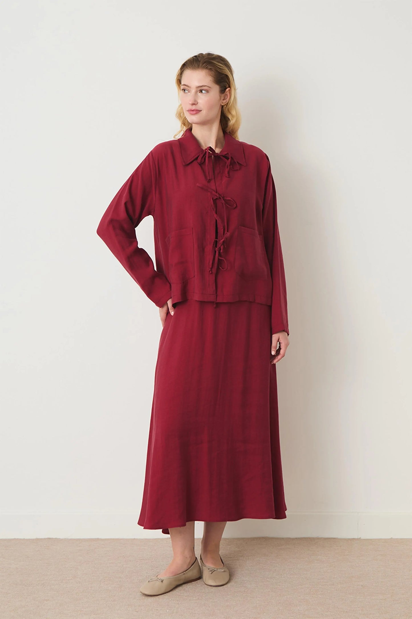 Jamie Binding Skirt Set