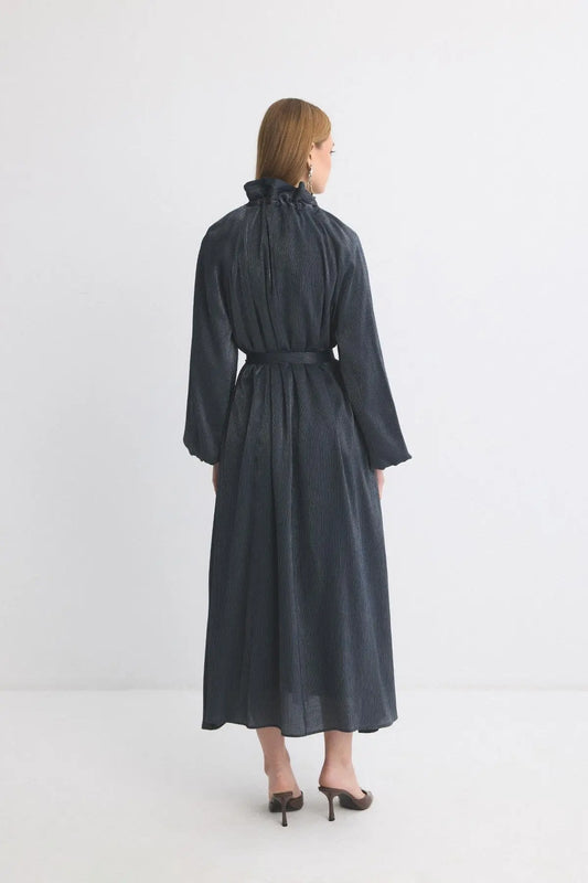 Robe à paillettes ample et modeste