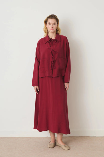 Jamie Binding Skirt Set