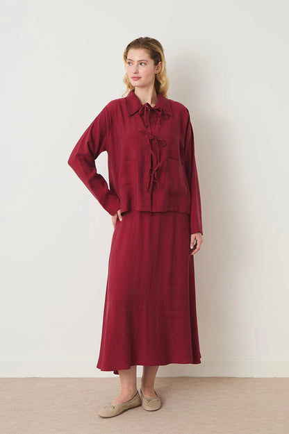 Jamie Binding Skirt Set