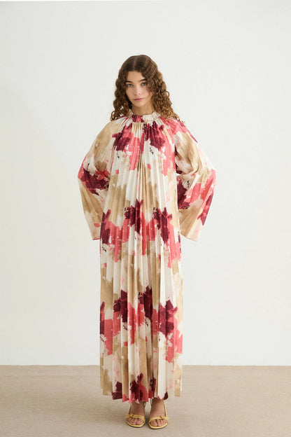 Kleid mit Pilisoley-Muster
